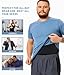 TAILONG Mens Compression Shirt Body Shaper Slimming Shirt Plus Size Gynecomastia Compression Tank Top Black