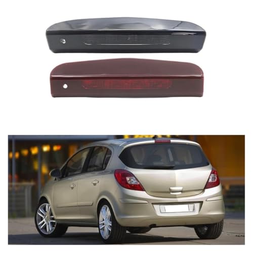 Feu Stop Haut Monté Sur Toit Améliore Visibilité Opel Corsa D E Noir - 3