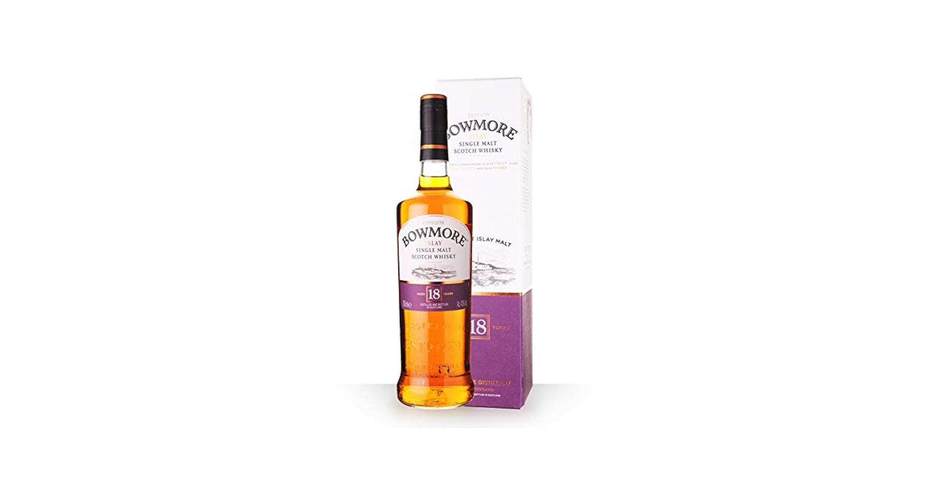 K*ィ様 BOWMORE 18年 700ml 43%　ボウモア Amazon.co.jp: ボウモア 18年 700ml 43度 [正規品] : 食品・飲料