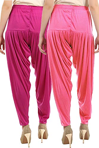 Image of Buy That Trendz Patiala Salwar for Women Viscose Patiala Pant Combo