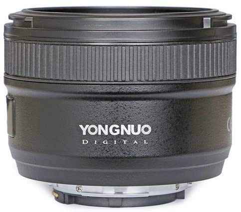 Objectif standard YN50 mm F1.8N - Grande ouverture - Mise au point automatique manuelle AF MF pour appareils photo reflex numériques Nikon