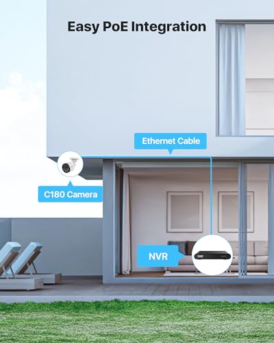 Image of ZOSI PoE Security Camera System, H.265+ 8Channel 5MP Surveillance NVR, 4pcs 4MP CCTV Wired Cameras Indoor Outdoor, Night Vision, Motion Alert, Remote Access, No Hard Drive Included