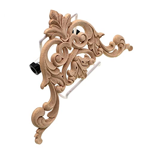 Patch de fleur de sculpture sur bois applique de meuble decoration lit