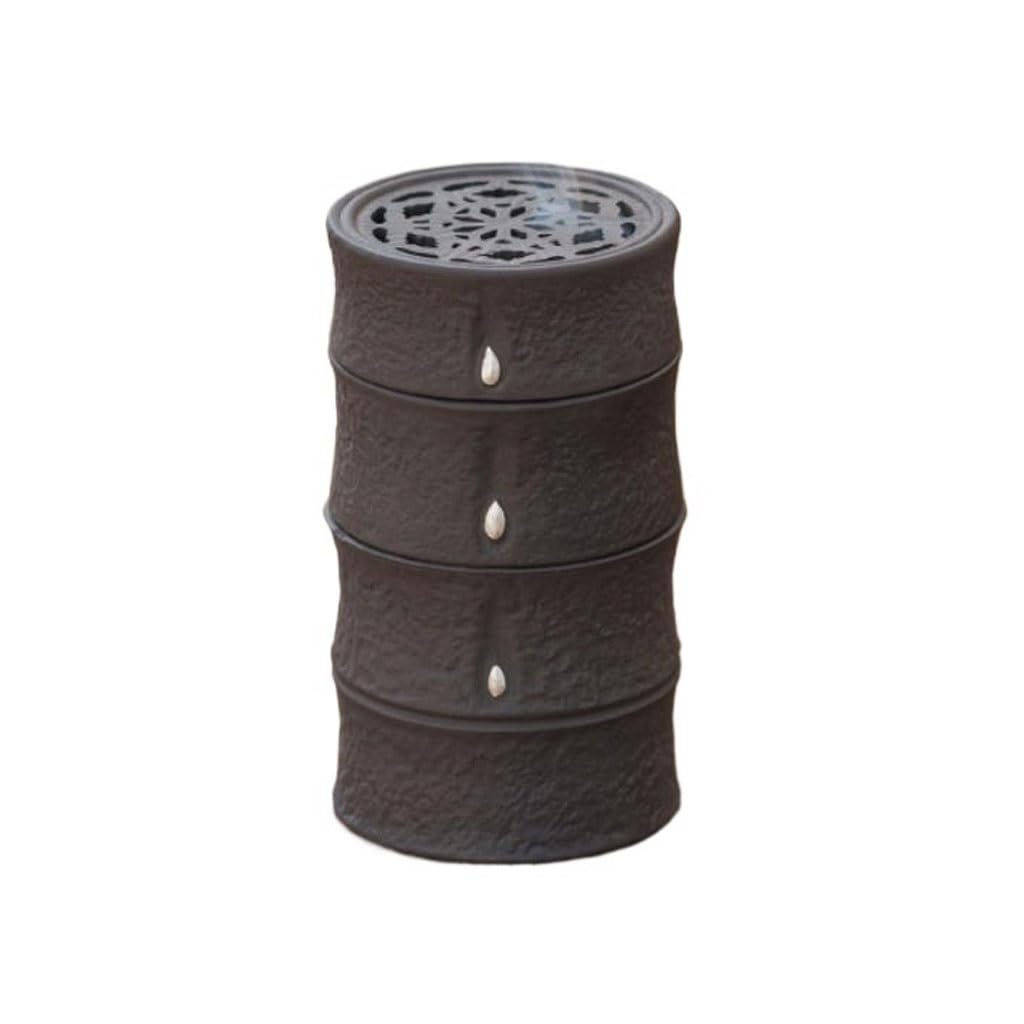 Incense Burner Retro Home Indoor Bamboo Aromatherapy Burner Study Zen Tea Ceremony Ornaments Waterfall Incense Burne