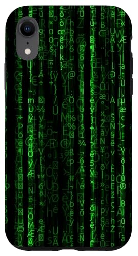 Matrix Code Case for iPhone XR