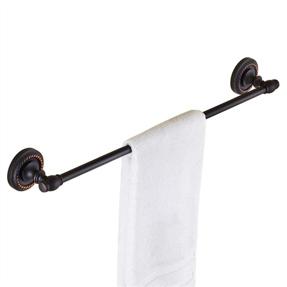 Porte-serviettes de salle de bain en cuivre noir pour gagner de la place