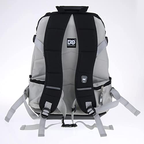 zalati Inline Skates Backpack Roller Skate Shoes Carrying Bag for Storage Easy to Carry Outdoor Sports - Black, M - Image 2