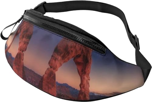 Botell Bauchtasche für Herren und Damen, leger, Sport, Hüfttasche (Moab Utah, USA), Siehe Abbildung, Einheitsgröße, modisch