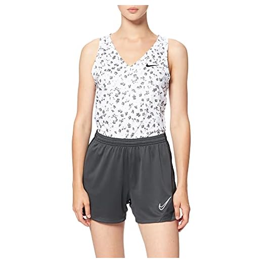 NIKE Dri-FIT Academy Pro Pantalones Cortos De Fútbol, Mujer, Antracita/Negro/Blanco, S