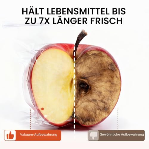 DOMIVIO Vakuumbeutel mit doppeltem Reißverschluss sind in den Größen ZIP-Bags-Diese wiederverwendbaren Sous-Vide-Beutel sind BPA-frei (25… – Ansicht 5