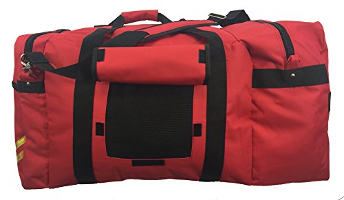 Firefighter Rescue Duffel Fireman Paramedic Medical Bags Fire Fighter Turnout Gear Travel Bag Helmet Pocket #TOP3