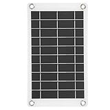Qukaim Panel de carga solar, placa de carga portátil para teléfono móvil al aire libre, 31 x 18 cm