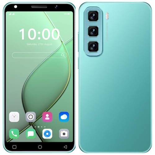 JtQtJ Telefono cellulare display 5 pollici, 16 GB ROM/fino a