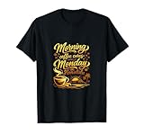 Honolulu Morning Coffee Cures Monday Hawaii Gráfico Camiseta