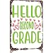 Hello second grade - Funny Metal Sign 8x12 Inch, Unique Design Aluminum Wall Decor for Home, Office, Bedroom, Living Room