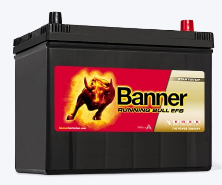  068 EFB Banner Running Bull Auto Batteria (57015)