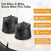 WEEROCK 2 Pack E Bike Fat Tire 20 X 3.0 Inch Electric Bike Tires with 2 PCS 20" X 3.0 Inner Tubes Folding Bead Tire Compatible Wide 20 Inch Mountain Bike MTB Snow Bicycle Electrical Bike #4