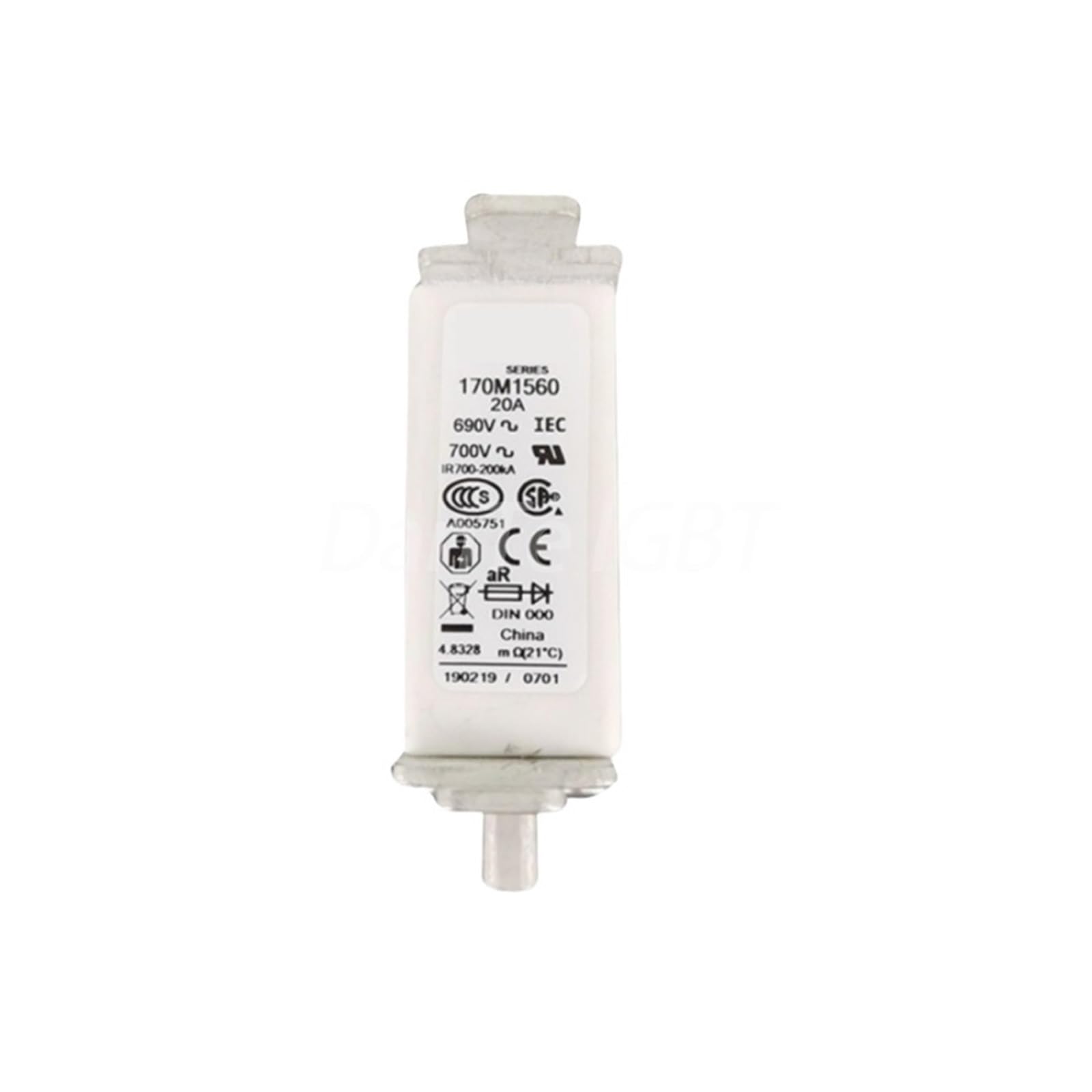 Cleufwko One Color 170M1560 Fuse