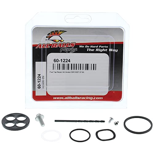 Image of All Balls Racing Fuel Tap Repair Kit 60-1224 Compatible With /Replacement For Honda CBR1000F 1987-1988