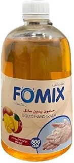 غسول اليدين من فوميكس بسعة 500 مل، مصنوع باستخدام مكونات عالية الجودة للاستخدام الآمن (مانجو)