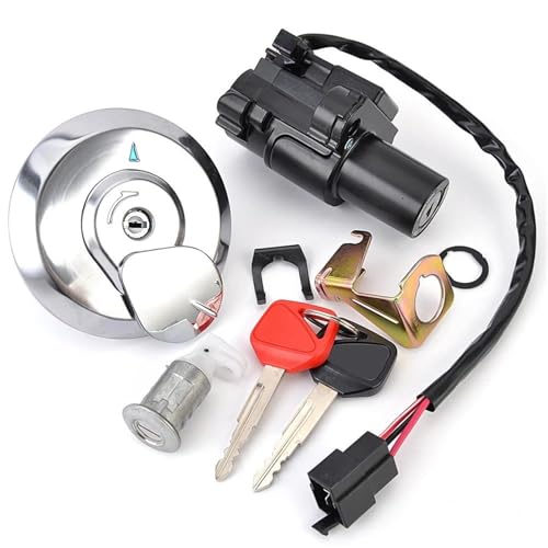 Tapa de tanque de gasolina y llaves de encendido para moto Honda Varadero XL125V 2001-2006