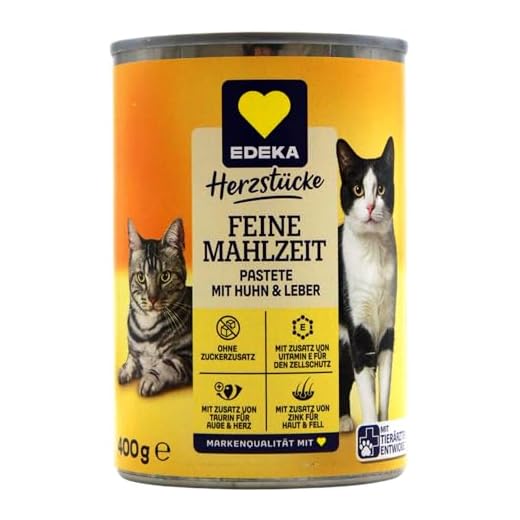 Pastete mit Huhn und Leber für Katzen