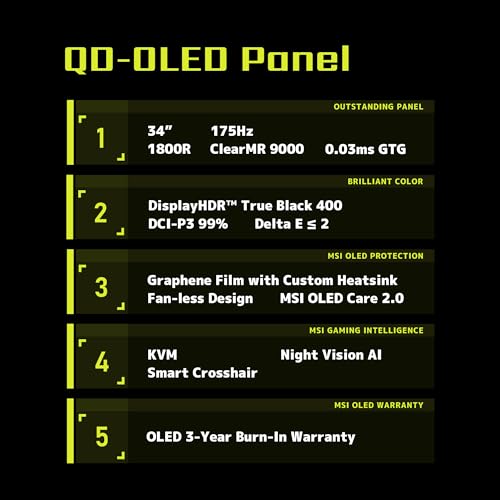 Automatic ultrawide OLED monitor product image