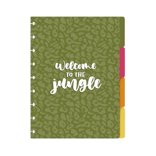 Divisórias Iscool P/Caderno De Disco M Coleções Tropical