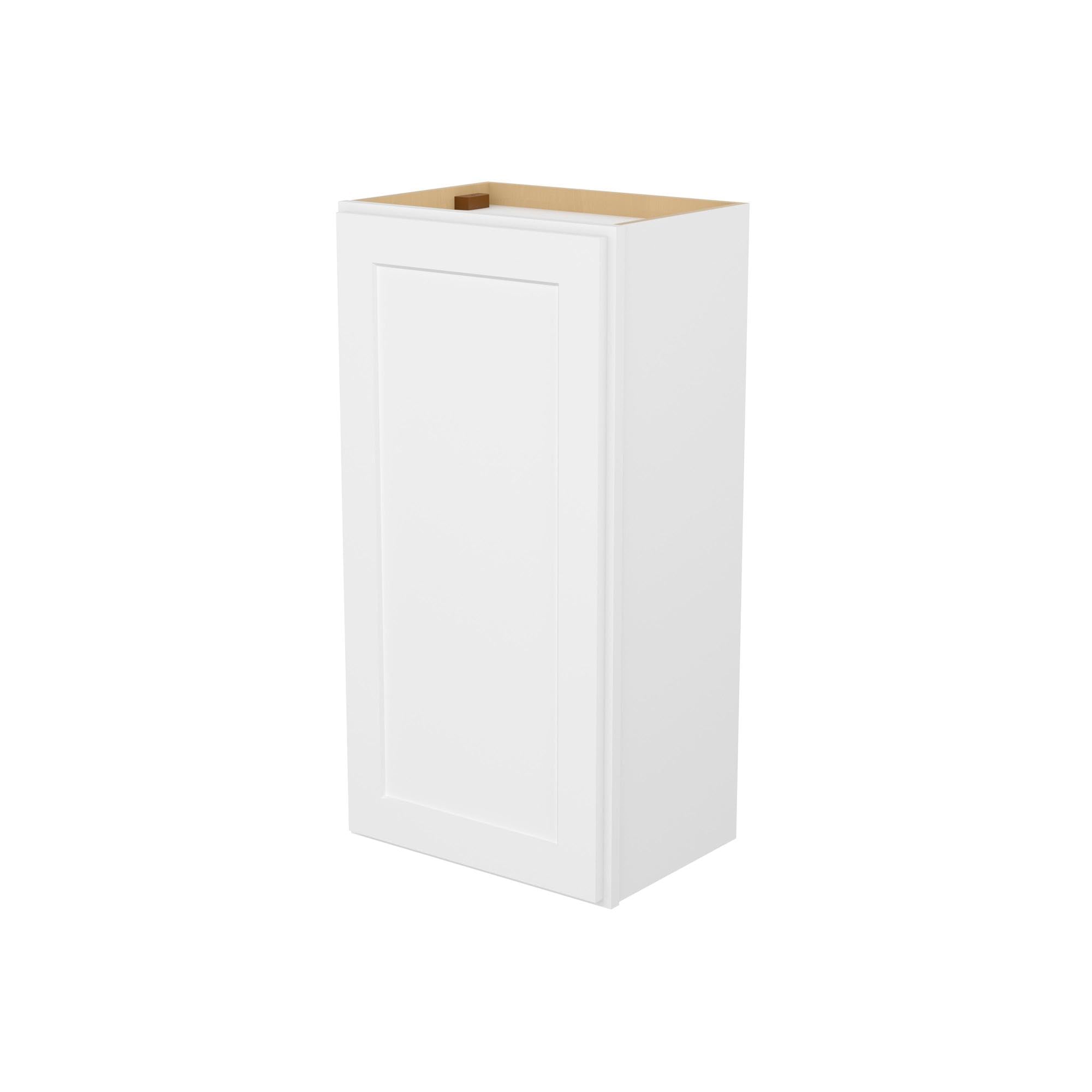 Furinno Shaker 3-Tier Wall Kitchen Cabinet, 1-Door, White