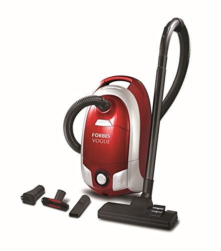 Eureka Forbes Vogue 1400-Watt Powerful Suction and Blower Function Vacuum Cleaner (Red and Silver)
