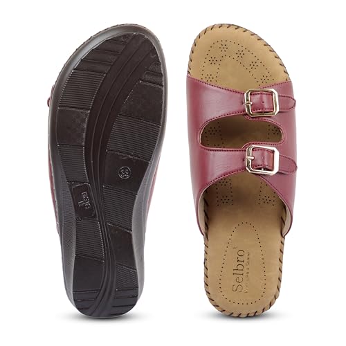 Image of SELBRO Doctor Orthopaedic, Extra soft | Ortho Care Comfortable Slippers For Women & Girls | Weightless | Padded Soft Insole For Boost Comfort & Relief | Best For Joint & Knee Pain DR107