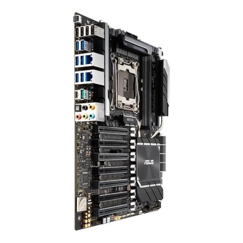 PRO WS X299 SAGE II - Scheda madre per workstation (CEB, Intel X, LGA 2066, 8x DDR4 2933 MHz, PCIe 3.0, SATA, U.2, M.2, NVME, SATA, 2,5 gigabit Dual LAN) - Scheda madre - Immagine 2
