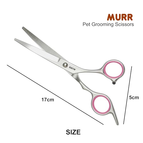Dog Grooming Scissors, Curved Pet Grooming Scissors - Image 3