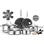 Stainless Steel & Black