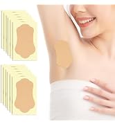 Underarm Sweat Pads 28 Pcs, Invisible Self-adhesive Cotton Armpit Antiperspirant Sticker, Disposa...