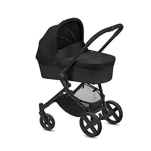 cbx Kombikinderwagen Kody Pure mit wendbarem Sportsitz und Babywanne, Inkl. Regenverdeck, Ab Geburt bis 15 kg, Smoky Anthracite