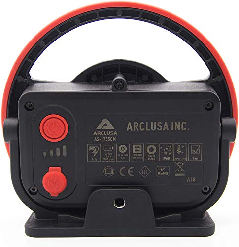 Arclusa Cob 10W Led Work Light Portable With Adjustable Magnetic Stand Cordless 1000 Lumen Color Match, Rechargeable Waterproof Flood Light For Automotive, Car, Garage #TOP1