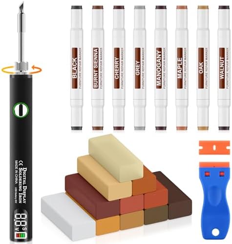 migliori kit riparazione mobili con cera durevole per graffi profondi su parquet scuro