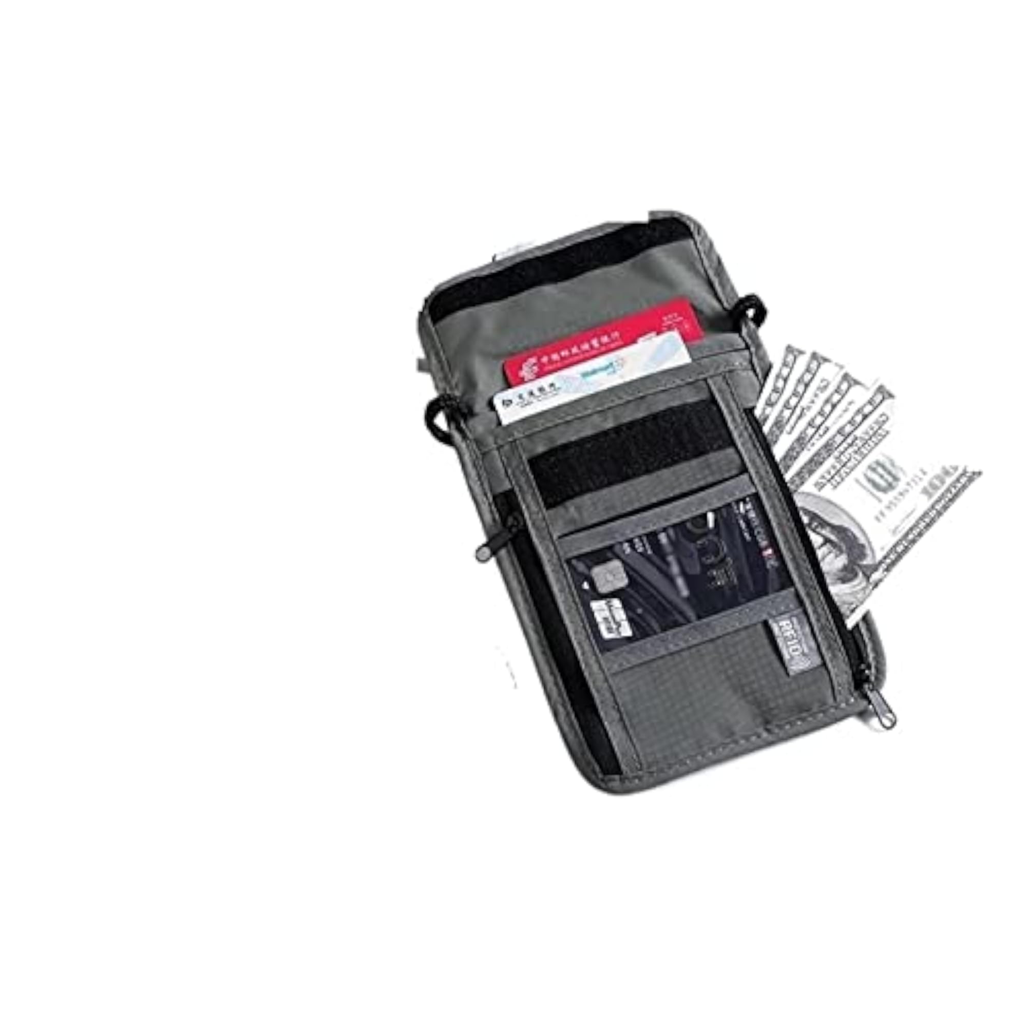 Waterproof Neck Wallet, Travel Document Storage