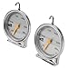 2PC Reliable Oven Thermometer for All Cooking Styles with Temperature Range of 50 280 Degrees Celsius