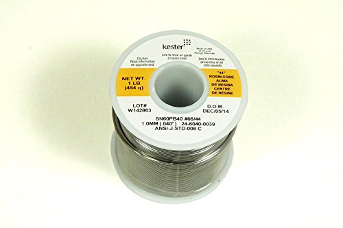 Amazon | @ギターパーツ ハンダ Kester 44 1m ケスター44 楽器配線用