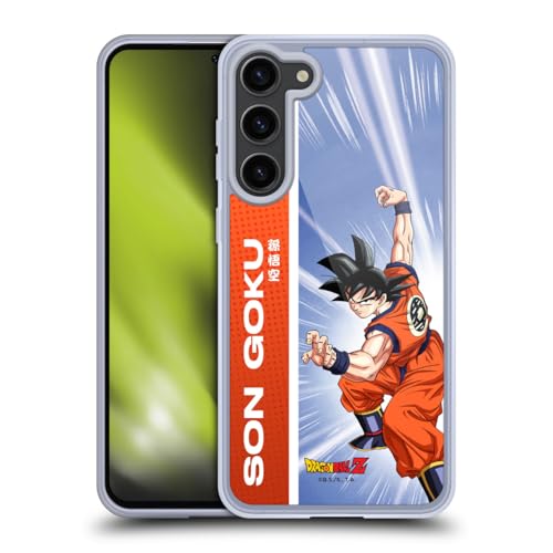 Head Case Designs Officially Licensed Dragon Ball Z Son Goku Saiyan Arc Characters Gel Case [Military Grade Protection] Compatible with Samsung Galaxy S23+ 5G