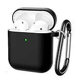 for Airpod Case, MARGE PLUS Silicone Airpods Case Cover (Front LED Visible) Compatible for Apple Airpods 2&1 Charging Case