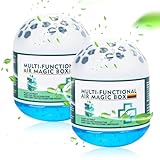 Indoor Staub Entferner Magic Box 2 Stück, Luftreinigung Entfernung Magic Box, Multifunktionaler Luft Magic Box Reiniger, Atural Luftreiniger Boxes, Zur Kontinuierlichen Reinigung Der Luft-120g