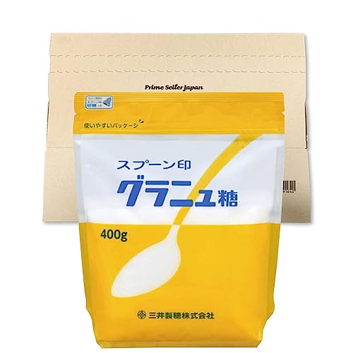 三井製糖 スプーン印 グラニュ糖 400g ×1袋 PSJBOX