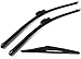 Produktbild AERZETIX - Set 3x Scheibenwischer Wischerblätter + Heck heckscheibenwischer aero flat, 50cm + 50cm + 30cm