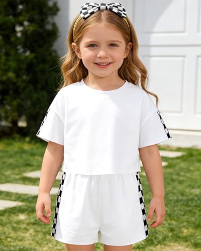Image of SANMIO Toddler Girl Clothes Summer 3 Piece Outfits Cute