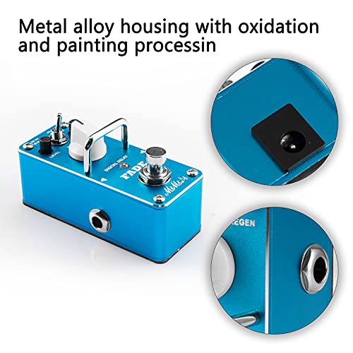 Mimidi Digital Delay Guitar Effect Pedal With True Bypass 3 Modes Portable Mini For Electric Guitar And Bass #TOP2