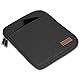 NAUCI Sleeve Hülle kompatibel mit Samsung Galaxy Tab S10 S9 / FE A9 Plus S8 S7 S6 Lite Tablet Tasche Schutzcover Schutz Case Cover bis 11 Zoll, Farbe:Schwarz