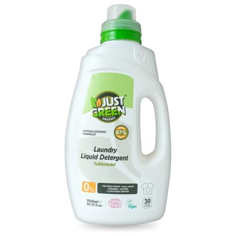 Just Green Organic Non-Toxic Laundry Liquid Cover